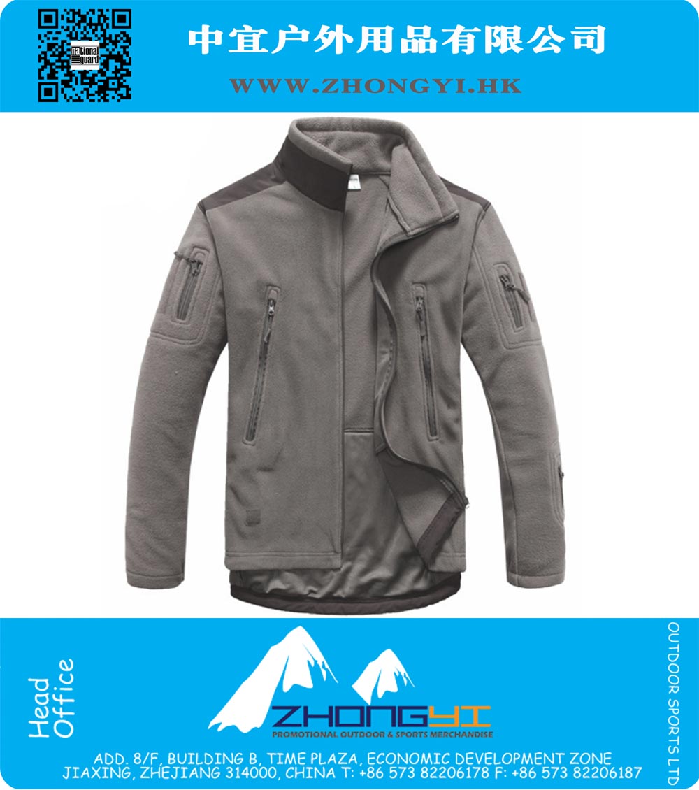 Mens Clothing Autumn Winter Fleece Army Jacket Softshell Outdoor