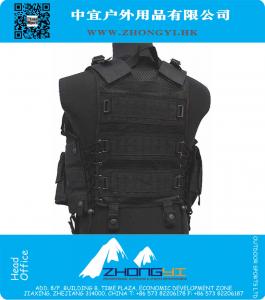 Airsoft Combat Tactical Assault Hunting Vest BK B bullet proof vest