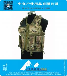 Airsoft malha Estilo Tactical Vest