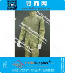 Airsoft Tactical camisa uniforme del combate y pantalones rodilleras