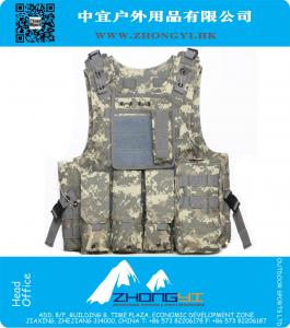 Airsoft tactische militaire Molle Combat Assault Plate Carrier Vest tactische vest CS kleding militaire tactiek materiaal