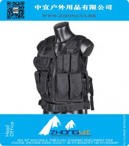 Airsoft Tactical Militar Molle assalto do combate placa de suporte Vest colete tático à prova d'água Nylon durável