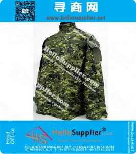 BDU Kanada Armee Schlacht Uniform Woodland Digital-Tarnung Klage-Militär-Kampfanzug Sets Jacke und Hose