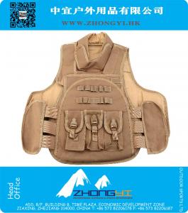 CS Paintball Mannen Nylon Tactical Vest Hunting Combat Assault Vest Outdoor Training Vest