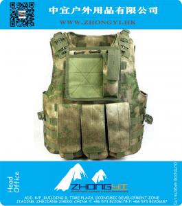ventilateurs CS Gilet Molle Tactical Army Vest vestes amphibies A-TACS FG Color Pro MOLLE Vest
