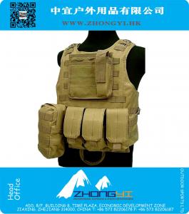 Camouflage Tactical combat vest bullet proof vest