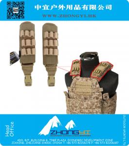 Cordura 1000D nylon Protège-épaules tactique pour veste tactique décompression épaulettes pour Armure Transporteur
