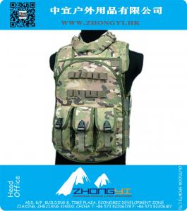 Four in one tactical vest ver5 outdoor vest the wild combat uniform