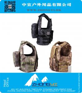 High Quality Plate Army Paintball Carrier Vest Tactical Airsoft Combat Assault Molle