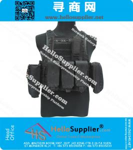 High Quality Multi pocket Tactical Military Vest Molle System Vest for Outdoor Activity War Game Airsoft Hunting