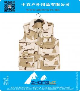 uniformes masculinos chaleco de camuflaje cp compuesto multi-bolsillo del chaleco táctico formación chaleco uniforme cs