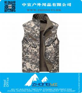 giyim taktik açık kolsuz ceket geri dönüşümlü yelek giyim erkek ordusu askeri yelek mücadele yelek avcılık Erkekler