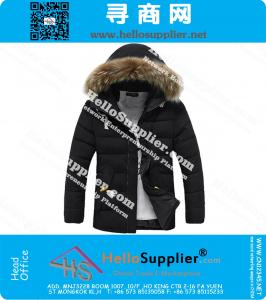 Mens Cappotto spessore caldo inverno Outwear cammello Navy Nero 3 colori di alta qualità esterna del cappotto