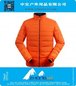 Mens Light Winter Clothing Down and Parkas Man Outdoor double sides Wear 90% White Duck Down Coats & Jackets M-3XL