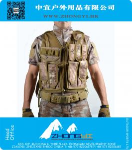 Militaire tactische vest Army Combat Paintball Vest 2 kleuren Optioneel