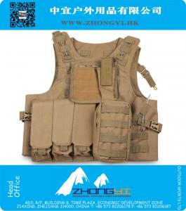 Modulare maglia tattica Spot per i fan Army Tactical Vest guerra anfibia CS attrezzature campo tattico