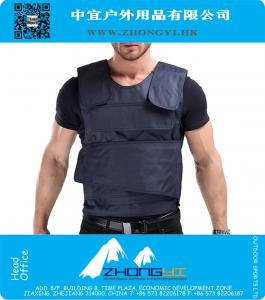 Navy O-Neck Waterproof Stab-resistant Clothing Adjustable Tactical Vest