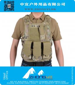 Outdoor men tactical gear military 800D nylon molle vest, army combat wargame cs waterproof vest cp with 3pcs bag pouch