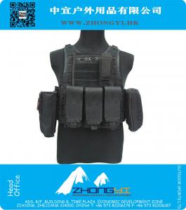 Professional Tactical Army SWAT Vest MOD Molle Tactical assalto placa de suporte Outdoor Vestuário Formação Paintball Vest