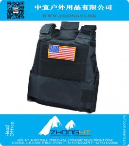 Tactical Vest mais vendido campo genuíno americano Preto cs, guerra especial, colete de protecção exterior, equipamentos