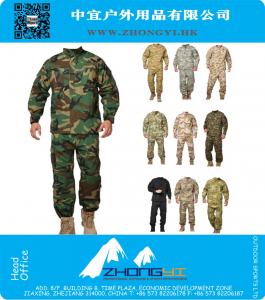 Tácticos camisa y pantalones uniformes de camuflaje al por mayor de Estados Unidos uniformes militares uniformes del ejército