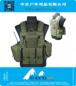 Tactische vest militaire Law Enforcement SWAT Vest plaat carrier airsoft vest Sportsman marineverbinding assault vest coyote 3d camo