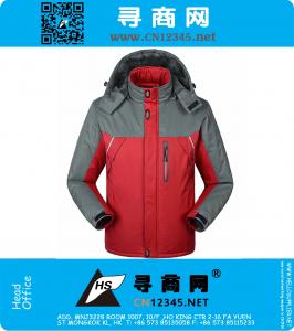 Thick Velvet Down & Parka coat,outdoor winter jacket men waterproof windproof jacket