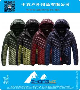 Warm hohe Qulity Hood Sport Outwear Mantel Winterjacke Männer Daunenmantel Größe L-XXXL