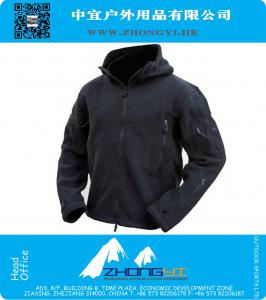 Warm Winter Fleece Hoody Parka Coat Outdoor Tactical Military Jacket Outwear