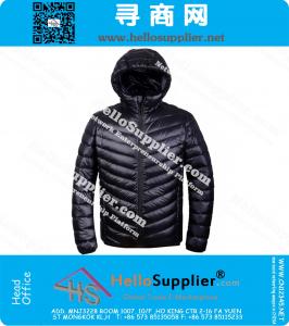 White Duck Down Jacket Men Ultralight Down Jacket Outdoors Stand Collar Winter Parka With Carry Bag Down Jacket