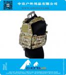 Assalto placa de suporte tático colete cobra camuflagem Army Tactical Vest muitos equipamentos campo ao ar livre