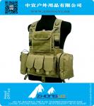 CS FBI Tactical vest swat rapid assault chect rig MOLLE modular chest rig with triple mag radio pouch accessories bag