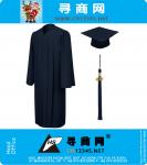 Master Matt Navy Blue Graduation Gowns Caps and Tassel