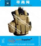 Molle 600D Polyester Ciras gilet des systèmes de combat Armure largable intégré (ACEI) avec quelques accessoires Pochettes veste tactique