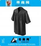 Shiny Black Kindergarten Preschoole Graduation Gowns