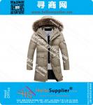 Kış Ceketler Erkekler Kapşonlu Büyük Boy 4XL Kar Ceketler Man X-Uzun Duck Down Ceketler Ve palto Kalın Sıcak Erkek Açık Palto