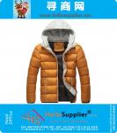 Inverno mens moda casual addensato uomini bassi di sport parka giù cappotto esterno thickendown giacca di cotone