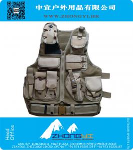 Military Equipment Multifunctional Training Patrol Tactical Vest Cs Breathable Mesh Outdoor Field Equipment