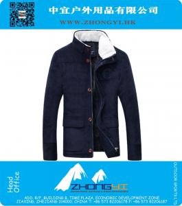 Winter Jacket Men 2015 New Fashion Warm Thick Corduroy Brand Clothing Slim Fit Outdoor Sport Casual Outwear